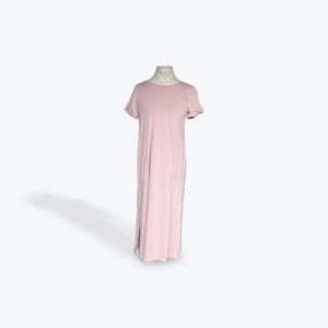 Elegant Pink Maxi Dress